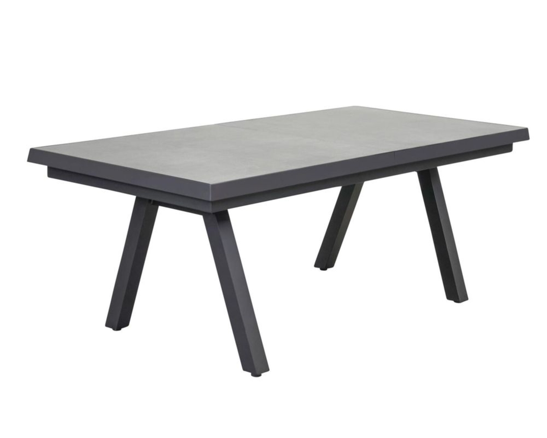 Gartentisch "Vivera", ausziehar, ca. 200(260)x100 cm - Anthrazit - 5