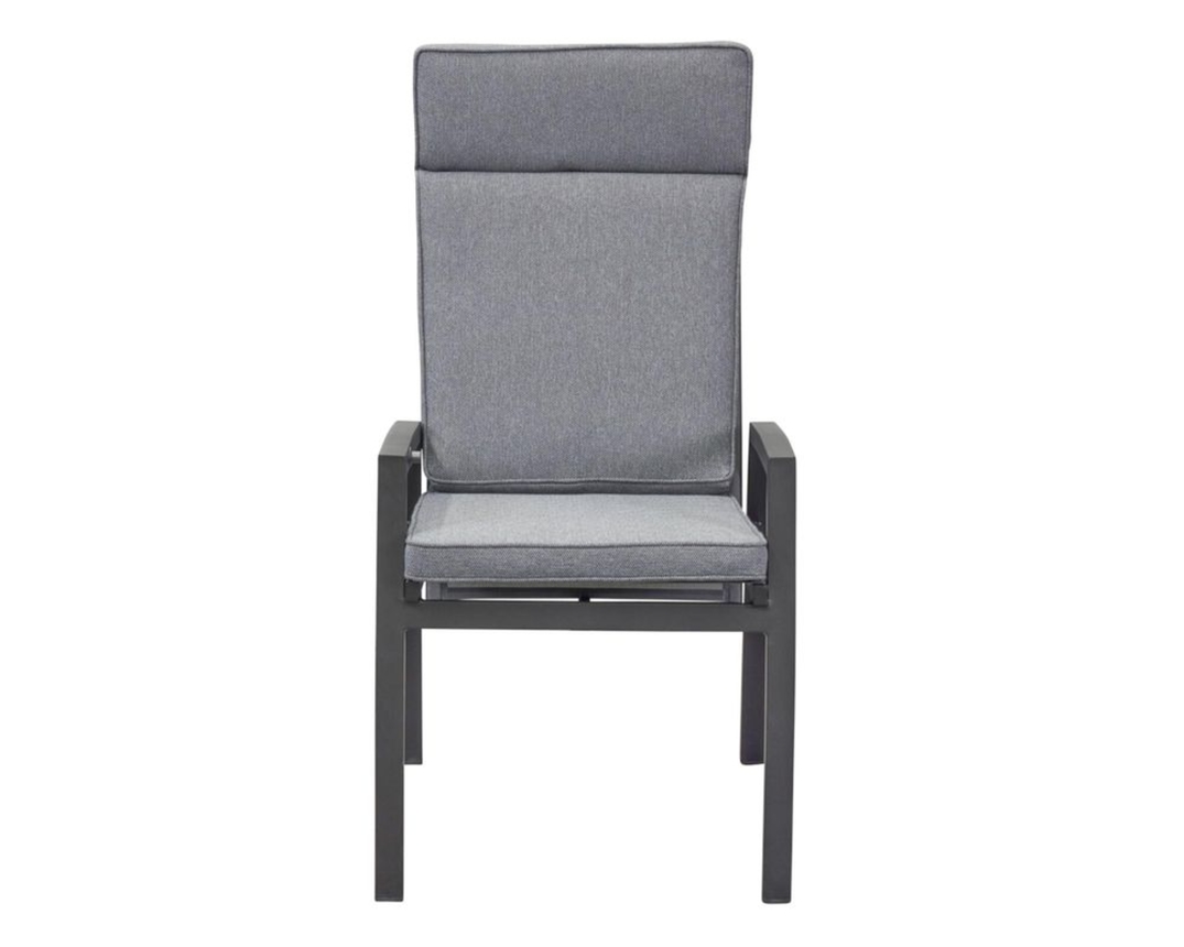 Positionsstuhl / Gartenstuhl "Sondrino" inkl. Sitzkissen - Anthrazit - 2