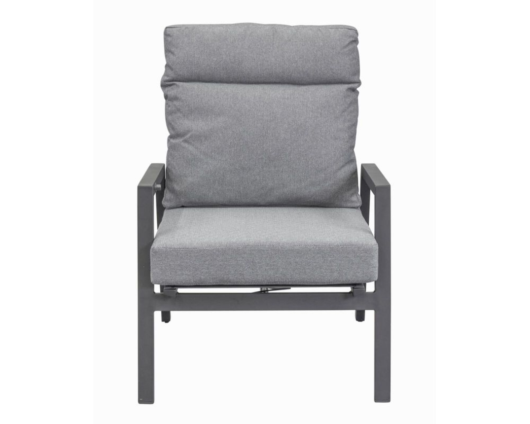 Living-Sessel "Sondrino" inkl. Kissen - Anthrazit - 4