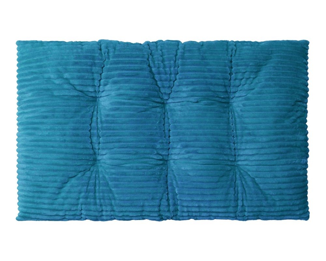 XXL-Kissen Breitcord, ca. 70x120 cm - Rot/Blau/Dunkelrot - 2