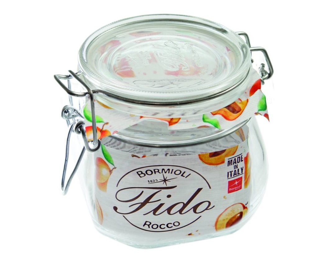 Drahtbügelglas "Fido", ca. 560 ml - Klar - 1