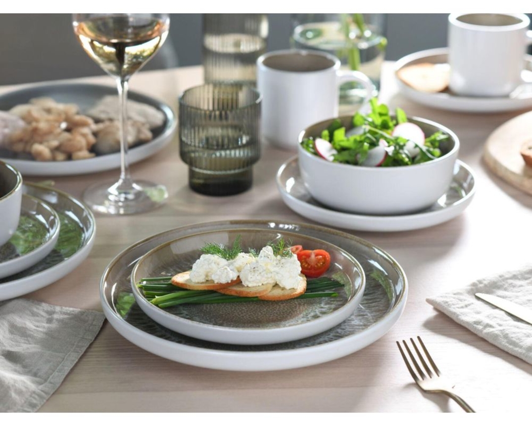 16-teiliges Geschirrset "Nordic Fjord", sandfarben - Sand - 2