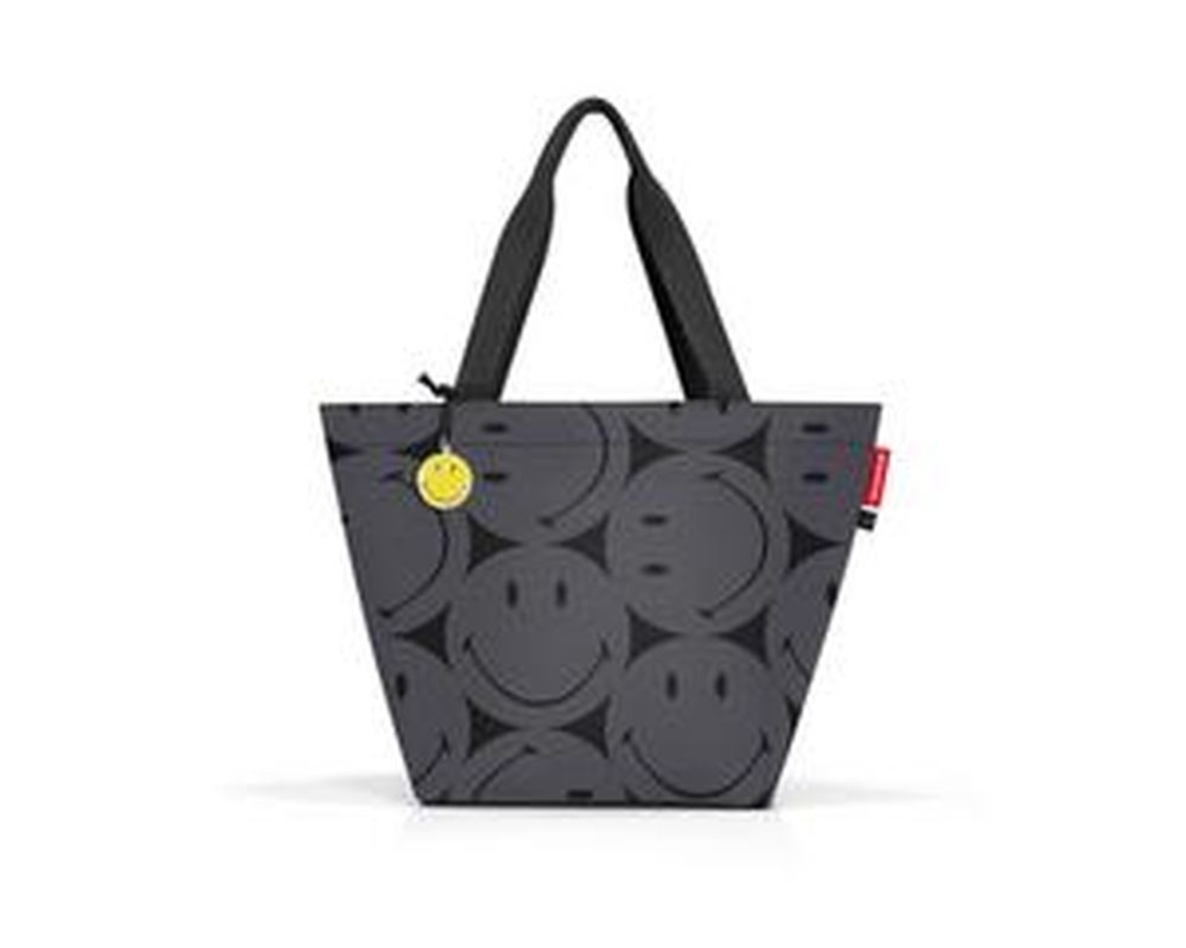 Reisenthel Shopper M Smiley® grey - Dunkelgrau - 1