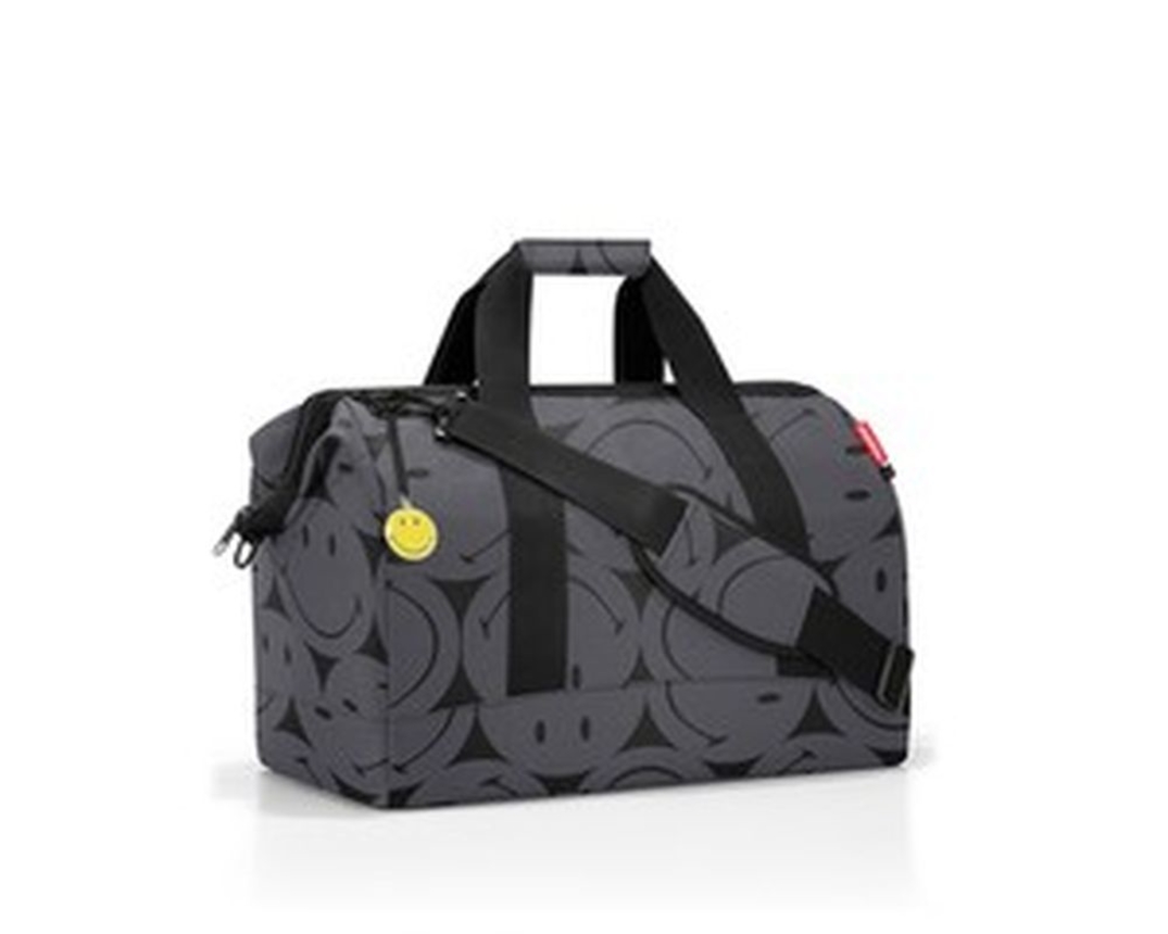 Reisenthel Allrounder L Smiley® grey - Dunkelgrau - 1