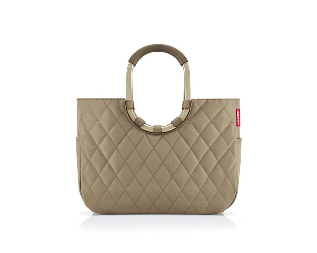 Reisenthel Loopshopper L Frame Rhombus - Olive - 1