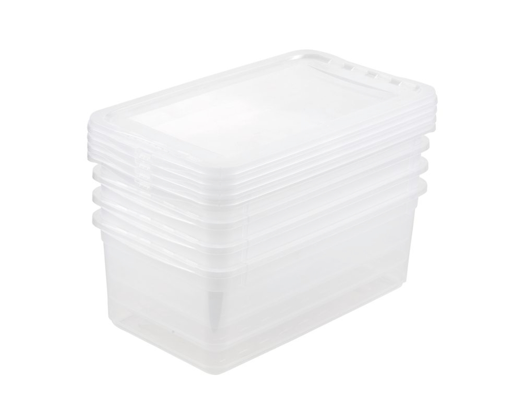 Clearbox "Bea", 4er-Set, 5,6 L - Durchsichtig - 1