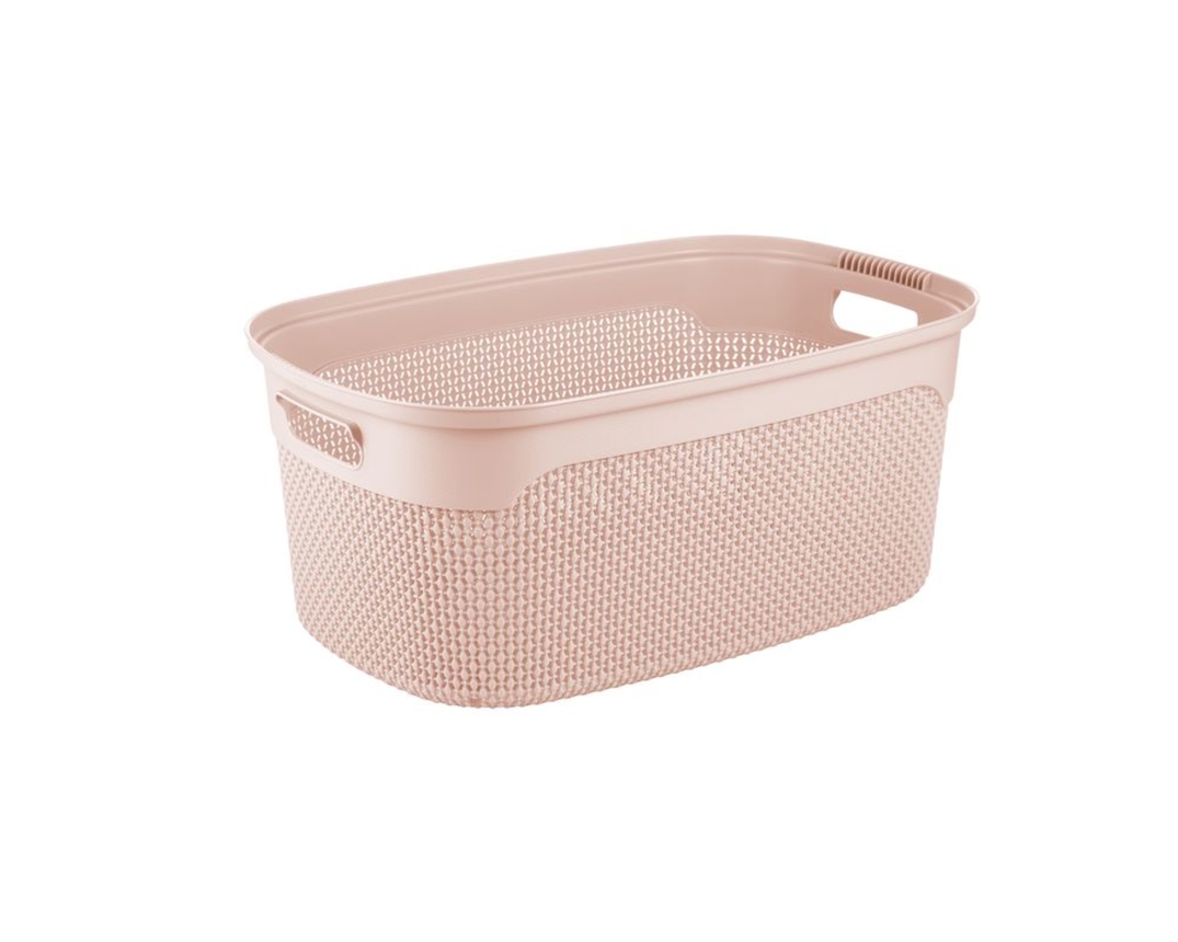 Wäschebox "Thore", ca. 60 Liter, Pink - Nordic pink - 1