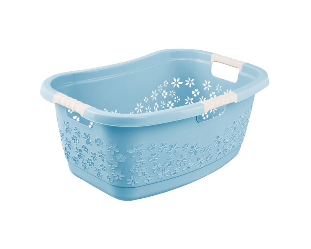 Wäschekorb "Lasse", ca. 50 Liter, blau - Nordic blue - 1