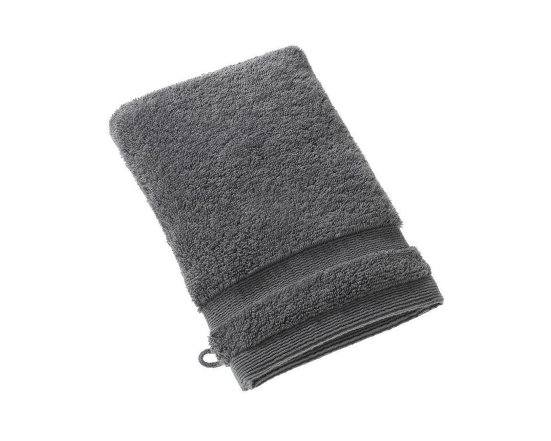 Schöner Wohnen Waschhandschuh "Cuddly", anthrazit - Anthrazit - 1