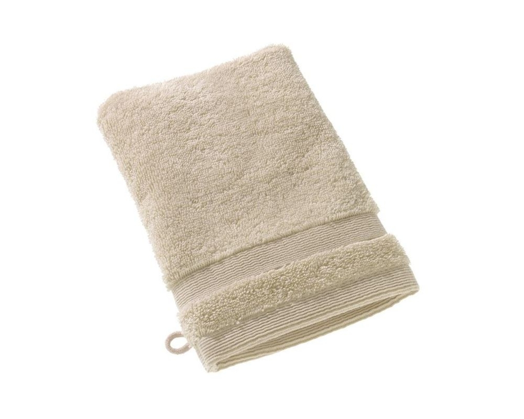 Schöner Wohnen Waschhandschuh "Cuddly", beige - Sand - 1