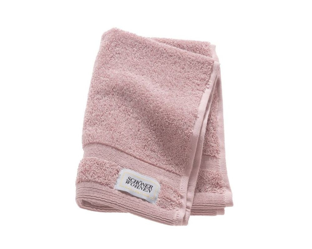 Schöner Wohnen Gästehandtuch "Cuddly", rosa - Rose - 1