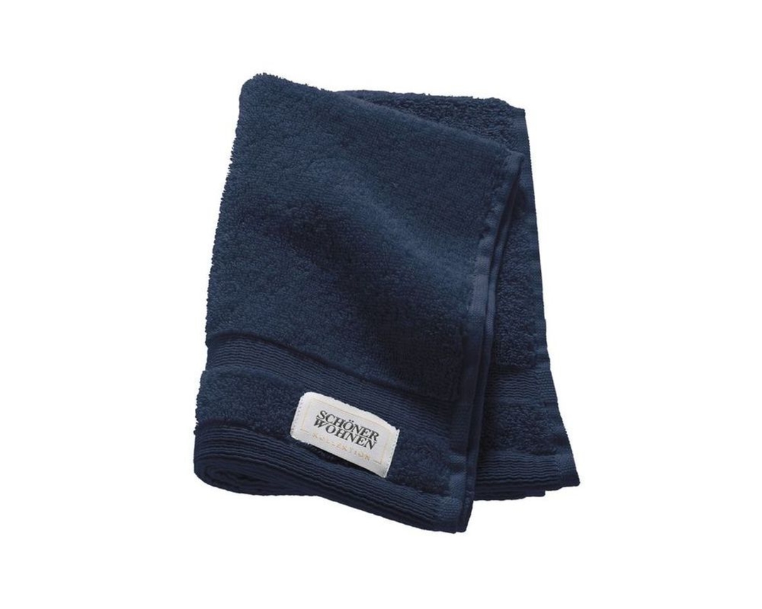 Schöner Wohnen Gästehandtuch "Cuddly", blau - Marine - 1