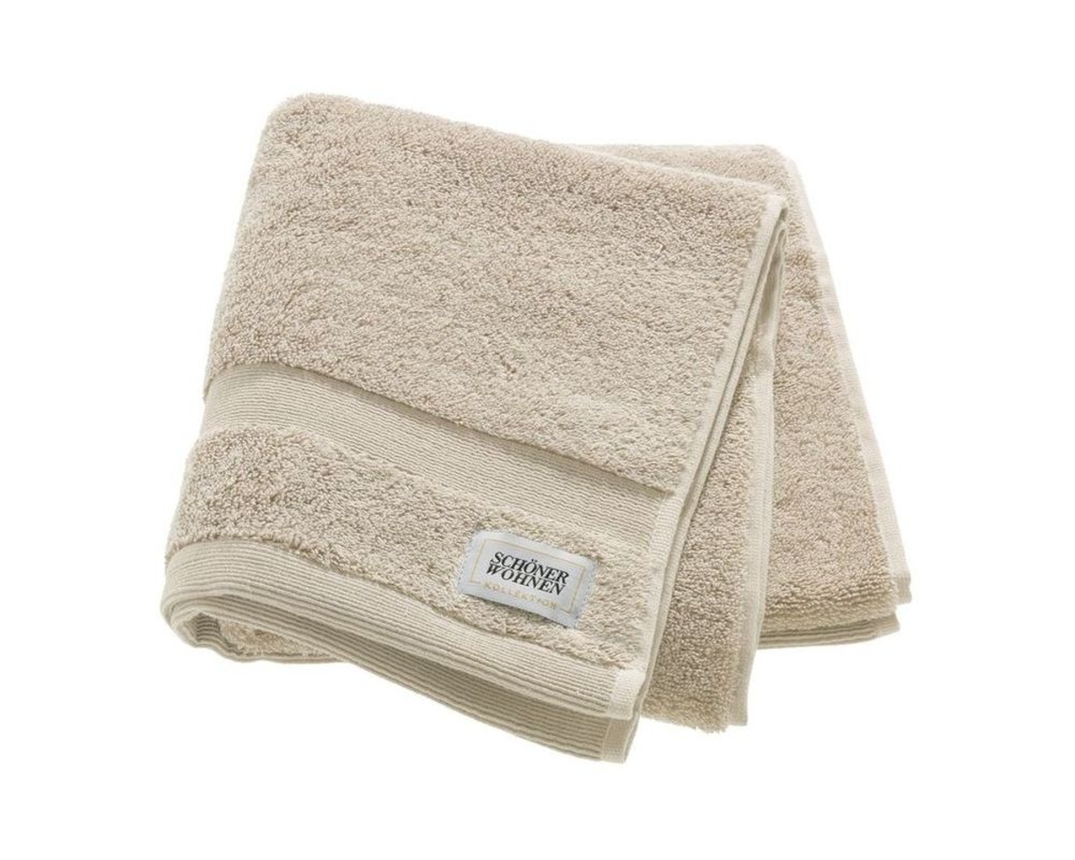 Schöner Wohnen Handtuch "Cuddly", beige - Sand - 1