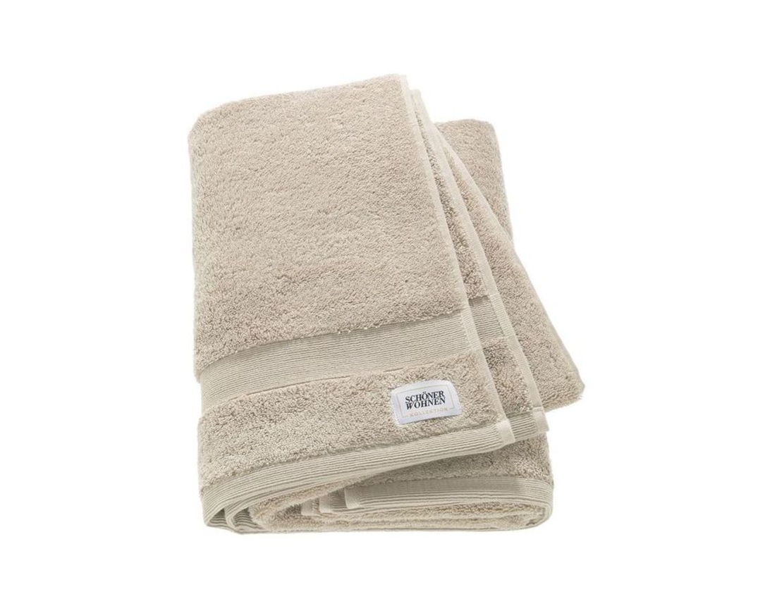 Schöner Wohnen Duschtuch "Cuddly", beige - Sand - 1