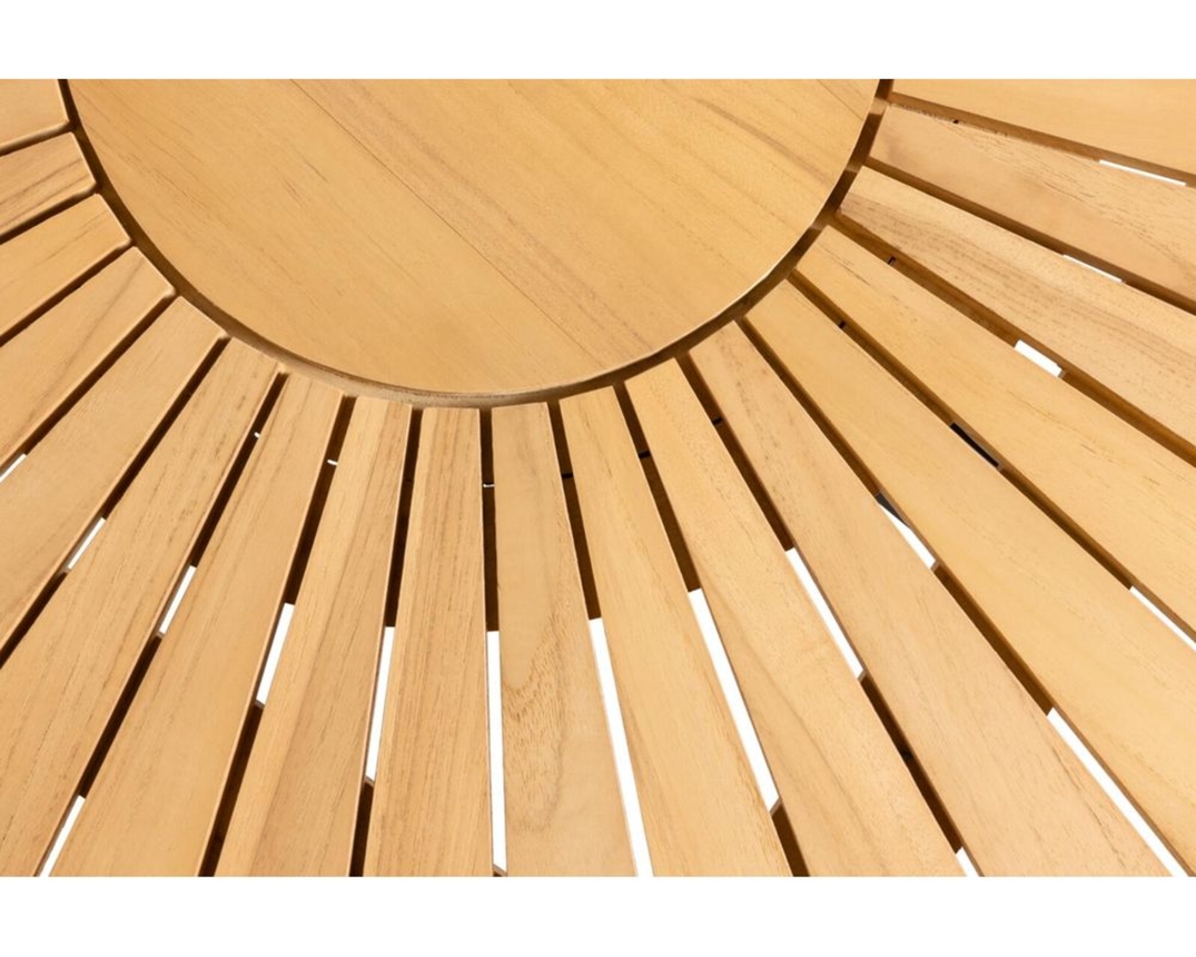 Interliving Esstisch 7011, Teak-Holz - Braun/Anthrazit - 6