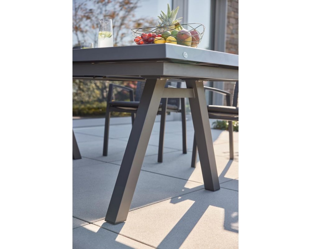 Interliving Gartentisch/ Ausziehtisch 7011, 200-260 cm - Anthrazit - 1