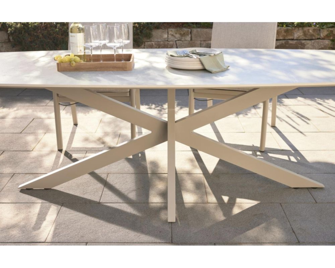 Interliving Esstisch 7014, Stintered Stone, taupe, ca. 220x100 cm - Taupe - 1