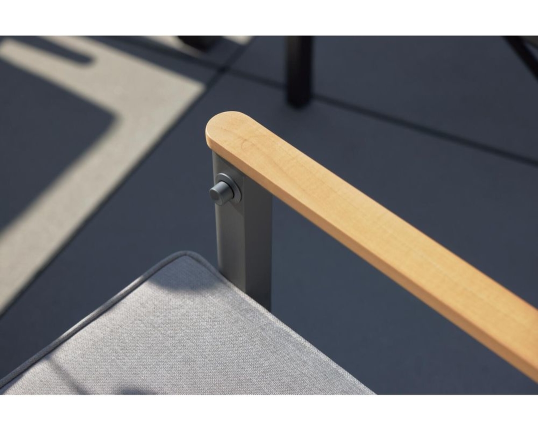 Interliving Positionsstuhl 7014, mit Funktionen, inkl. Sitzkissen - Anthrazit - 8