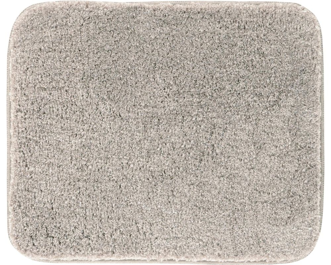 Badematte - Serie "Melange", taupe , ca. 50x60 cm - taupe - 1