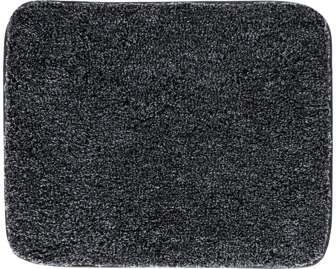 Badematte - Serie "Melange", anthrazit , ca. 50x60 cm - anthrazit - 1