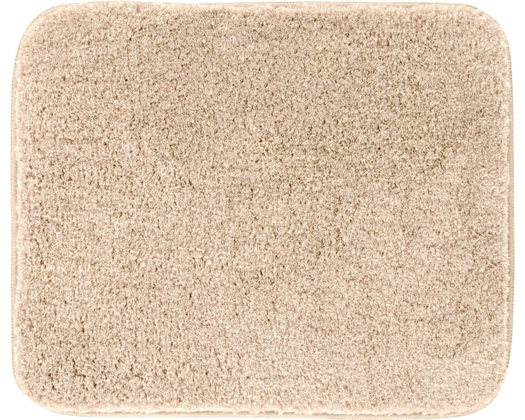 Badematte - Serie "Melange", beige , ca. 50x60 cm - beige - 1