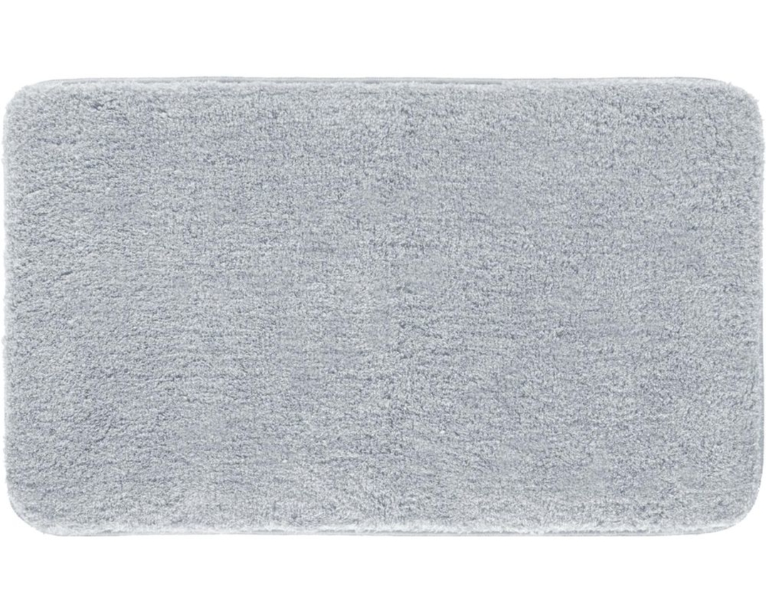 Badematte - Serie "Melange", silber , ca. 60x100 cm - silber - 1
