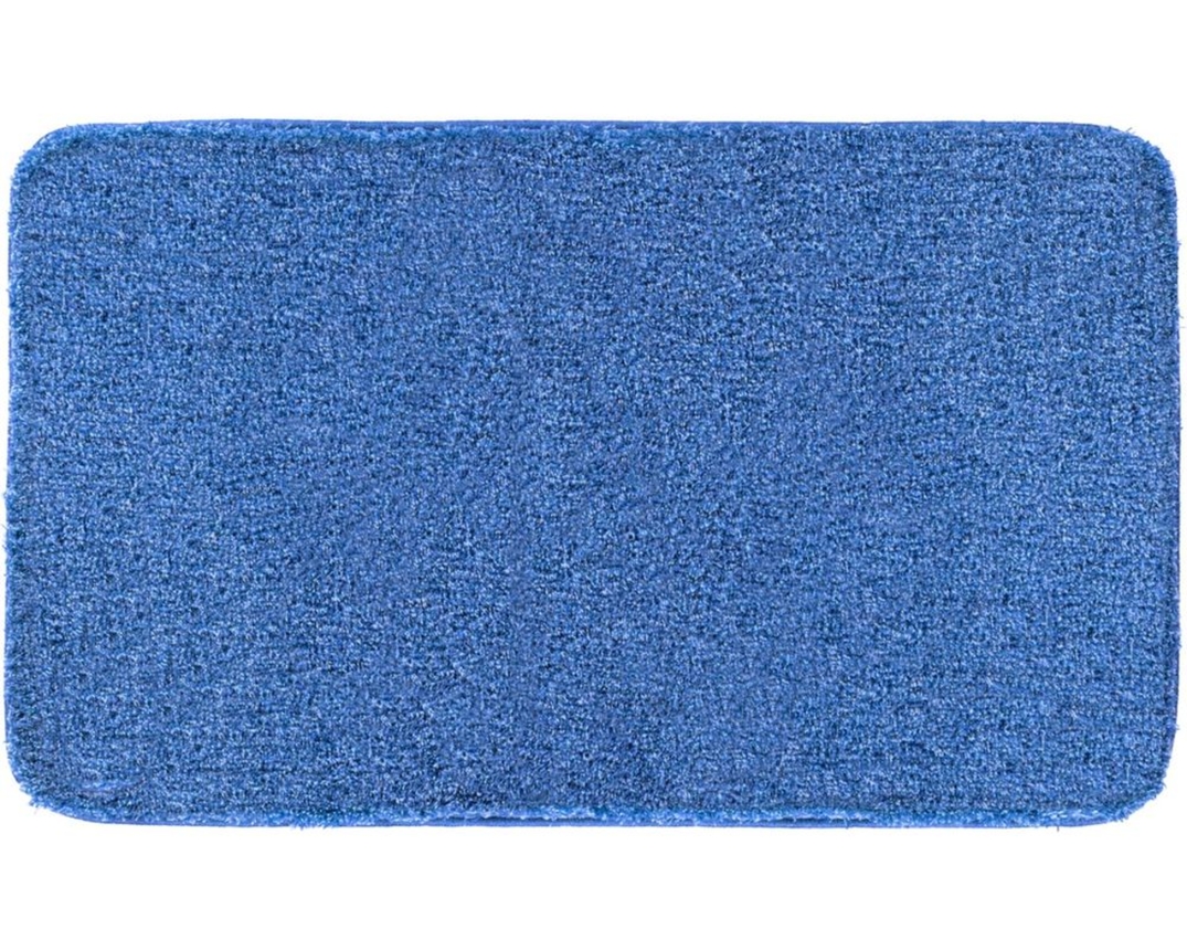 Badematte - Serie "Melange", jeansblau , ca. 60x100 cm - jeansblau - 1