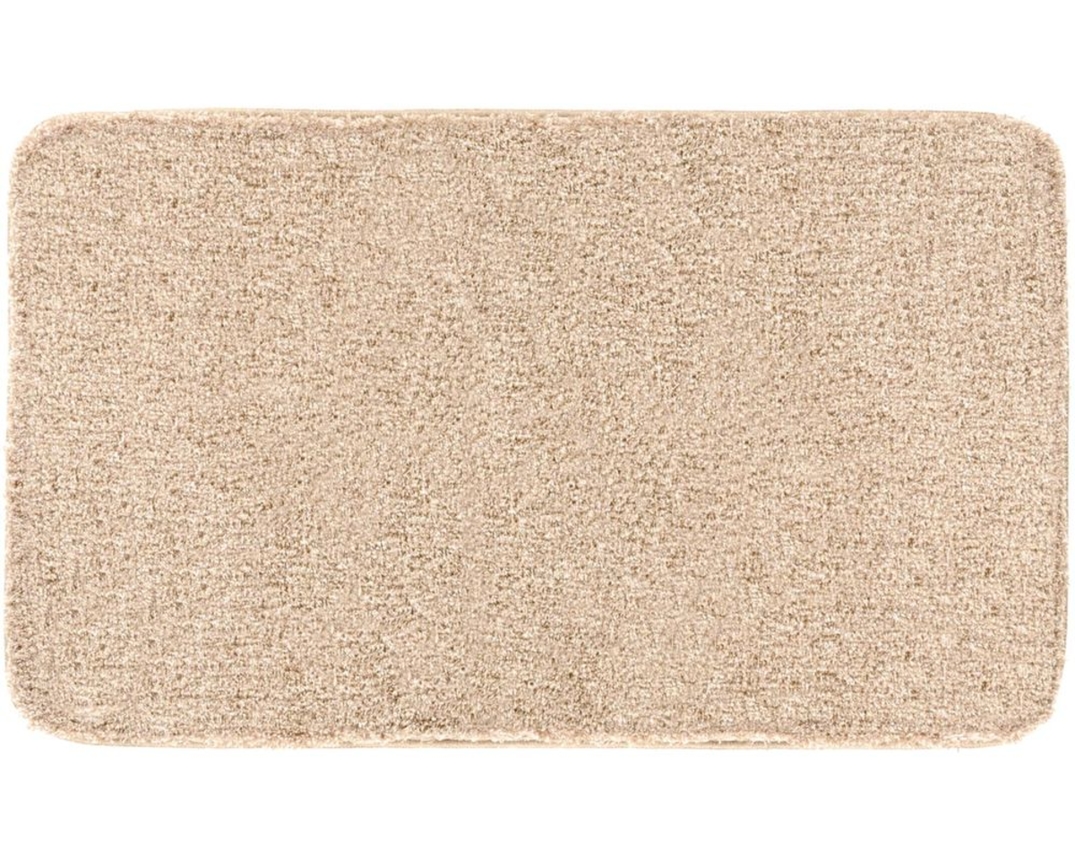 Badematte - Serie "Melange", beige , ca. 70x120 cm - beige - 1