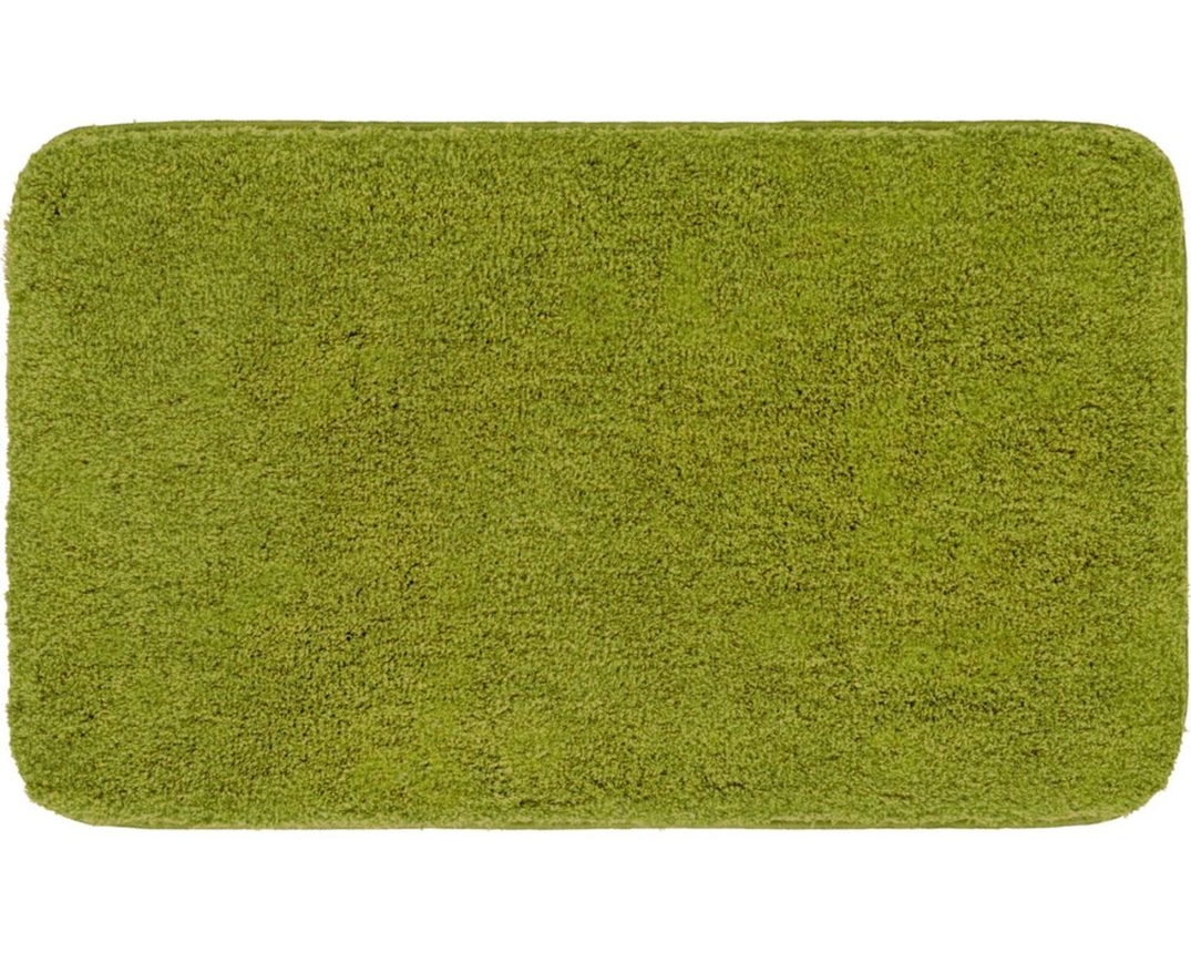 Badematte - Serie "Melange", kiwigrün , ca. 70x120 cm - kiwigrün - 1