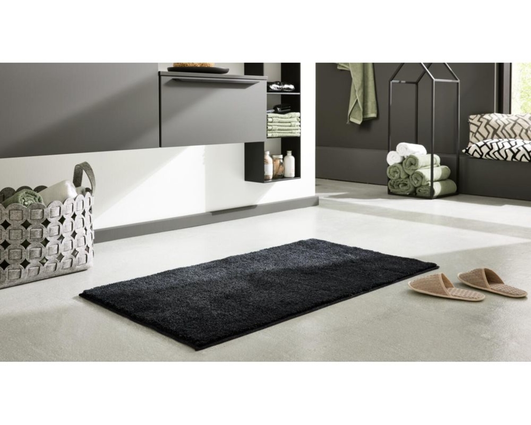 Interliving Badteppich "Ivar", ca. 60x90 cm, anthrazit - Anthrazit - 1
