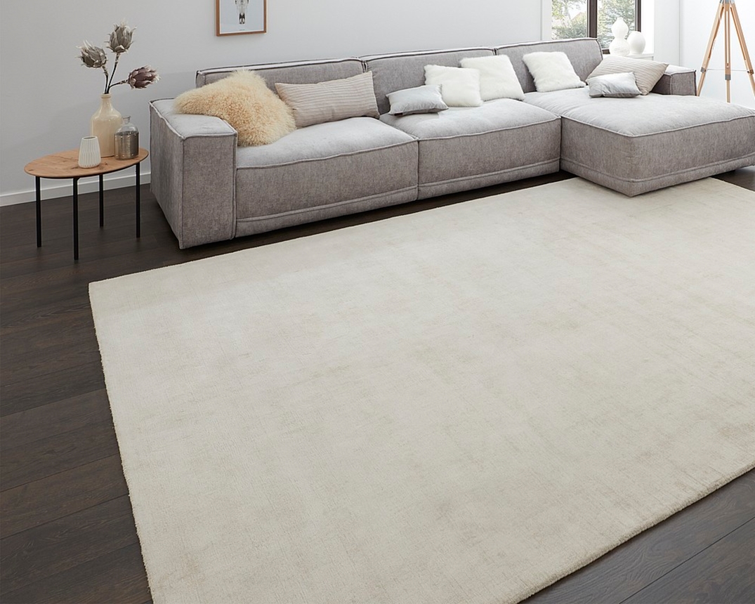 Teppich Interliving 8030 Almato 170x240 cm - 8033-207 snow-white - 2