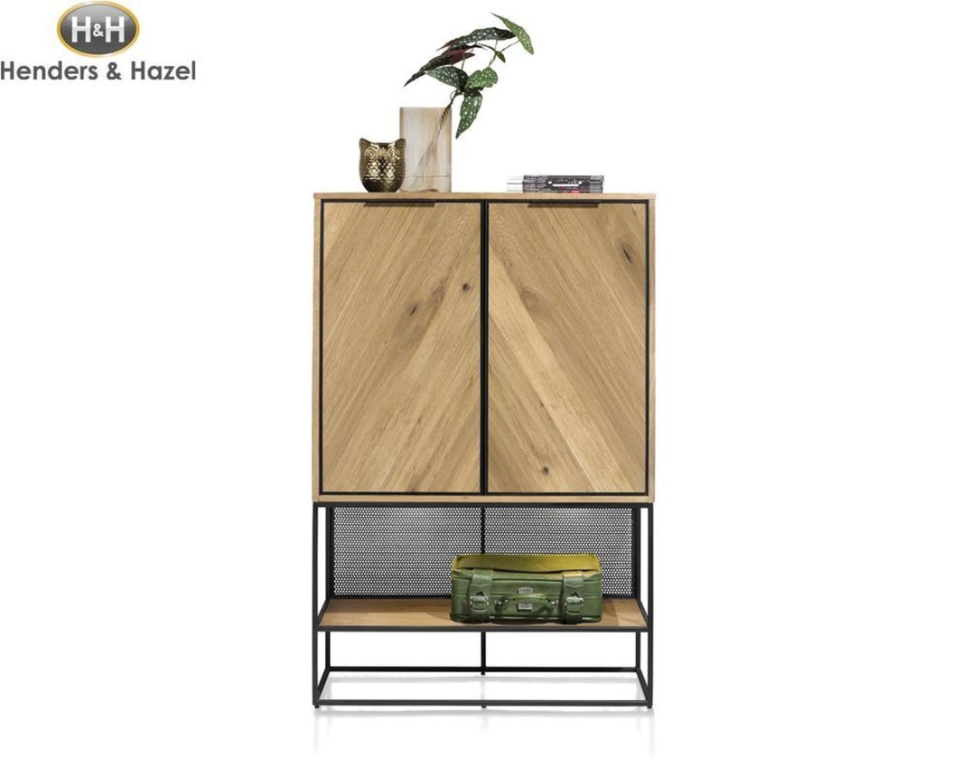 Highboard "City" Henders & Hazel - Railway brown - 1