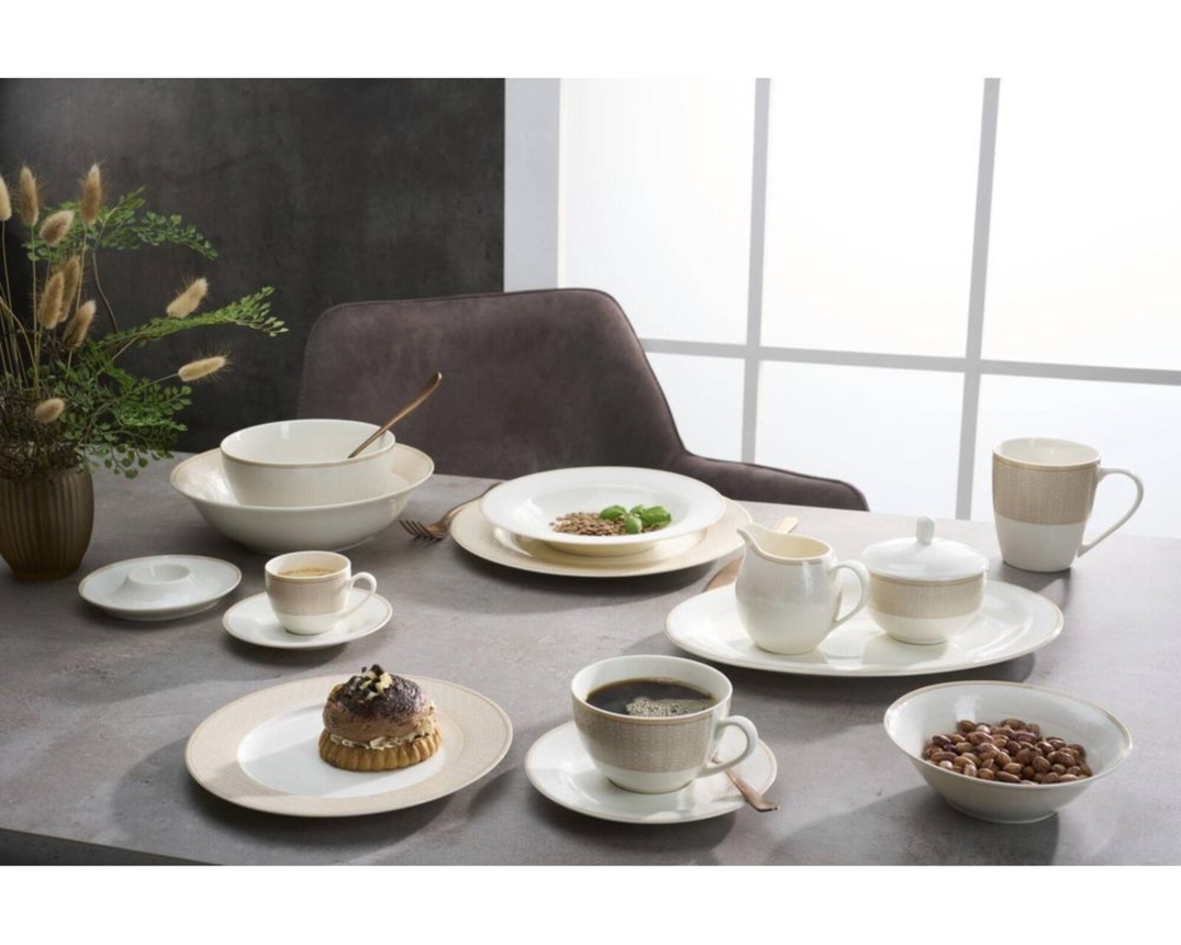 18-teiliges Kaffeeservice "Geo" -  - 1