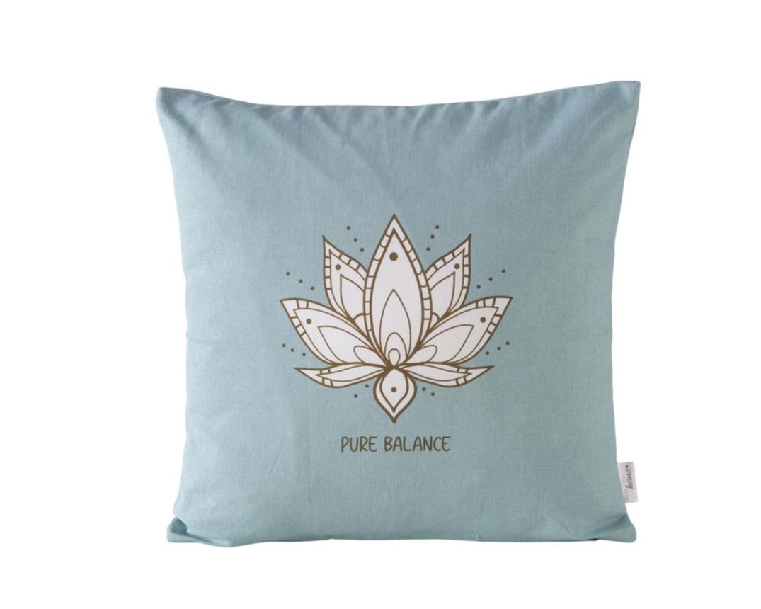 Kissen "Bali", ca. 45x45 cm - Blau/Grün - 1