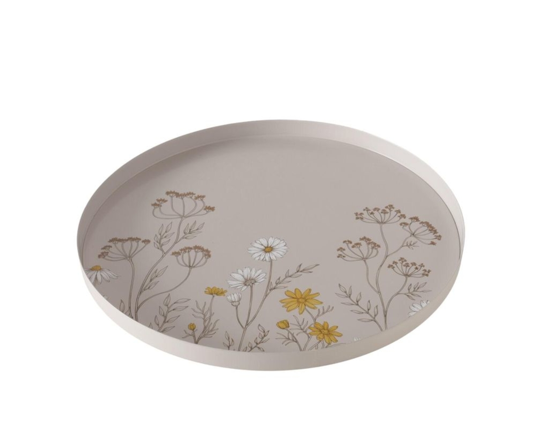 Tablett "Meadow", ca. 40 cm - Mehrfarbig - 1