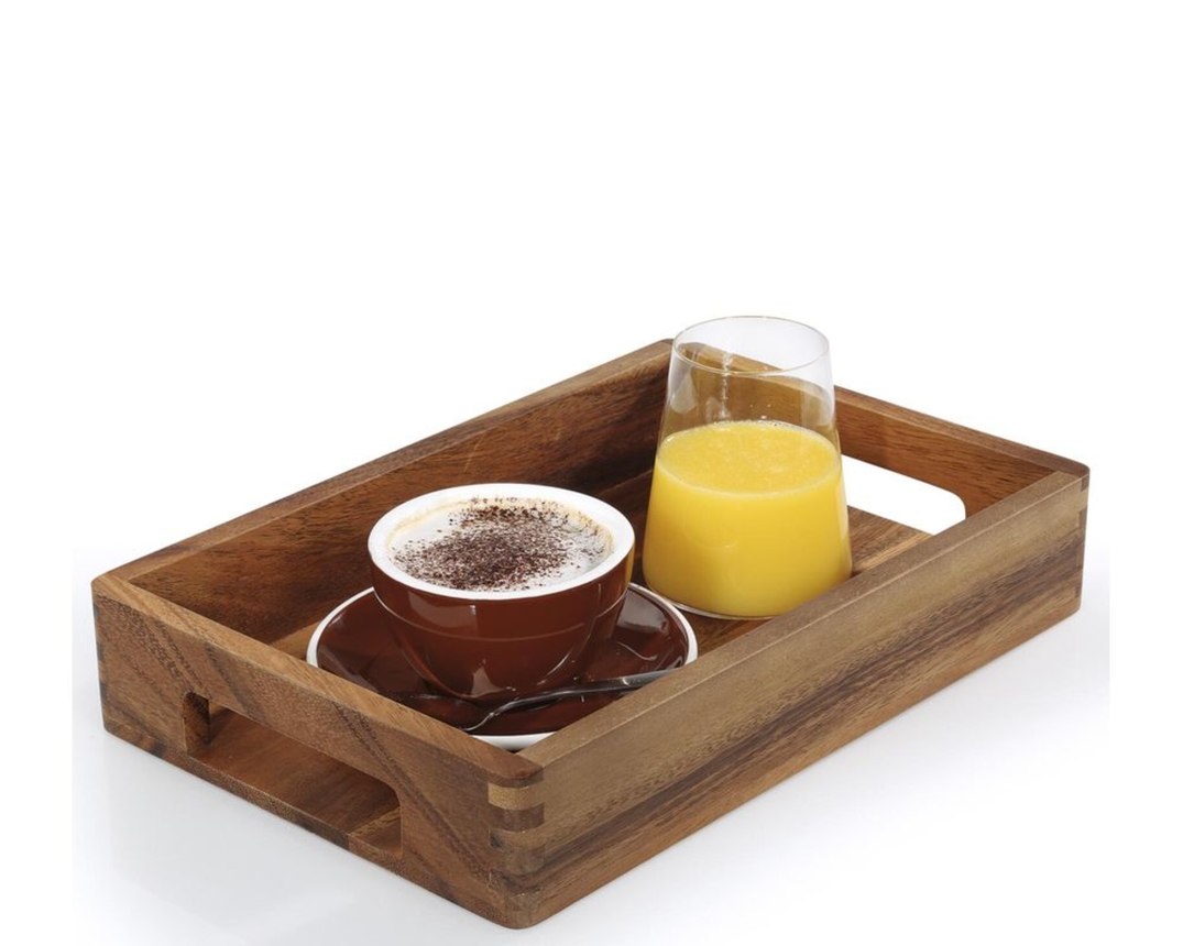 Serviertablett Akazie, ca. 40x15 cm - Braun - 2