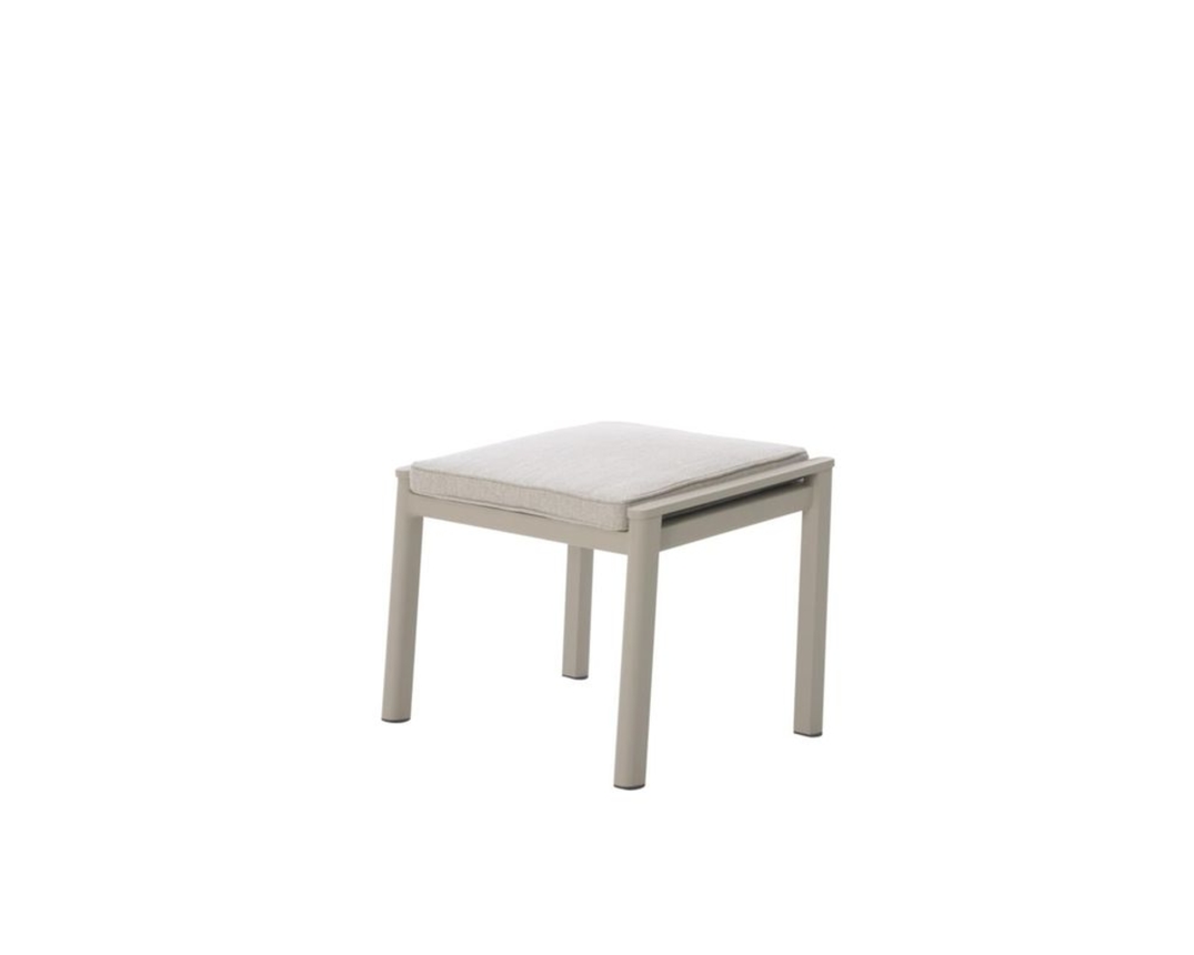 Interliving Hocker 7014 inkl. Kissen - Taupe - 1