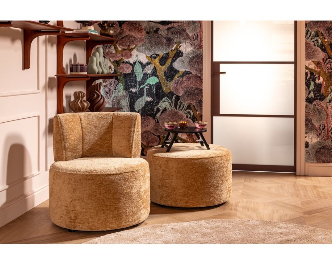 Coco Maison Sessel "Roan", gelb - Ockergelb - 7