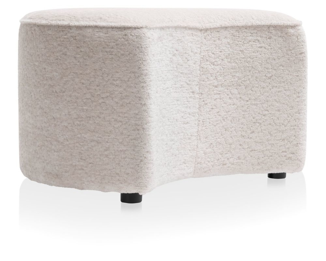 Coco Maison Hocker "Roan", creme - Creme - 2