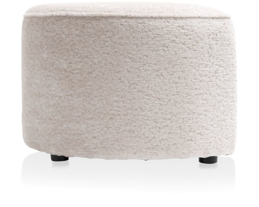 Coco Maison Hocker "Roan", creme - Creme - 3