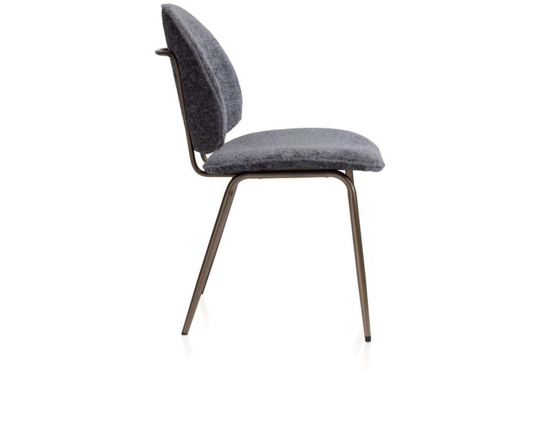 Coco Maison Stuhl "Kjel", anthrazit - Anthrazit - 3