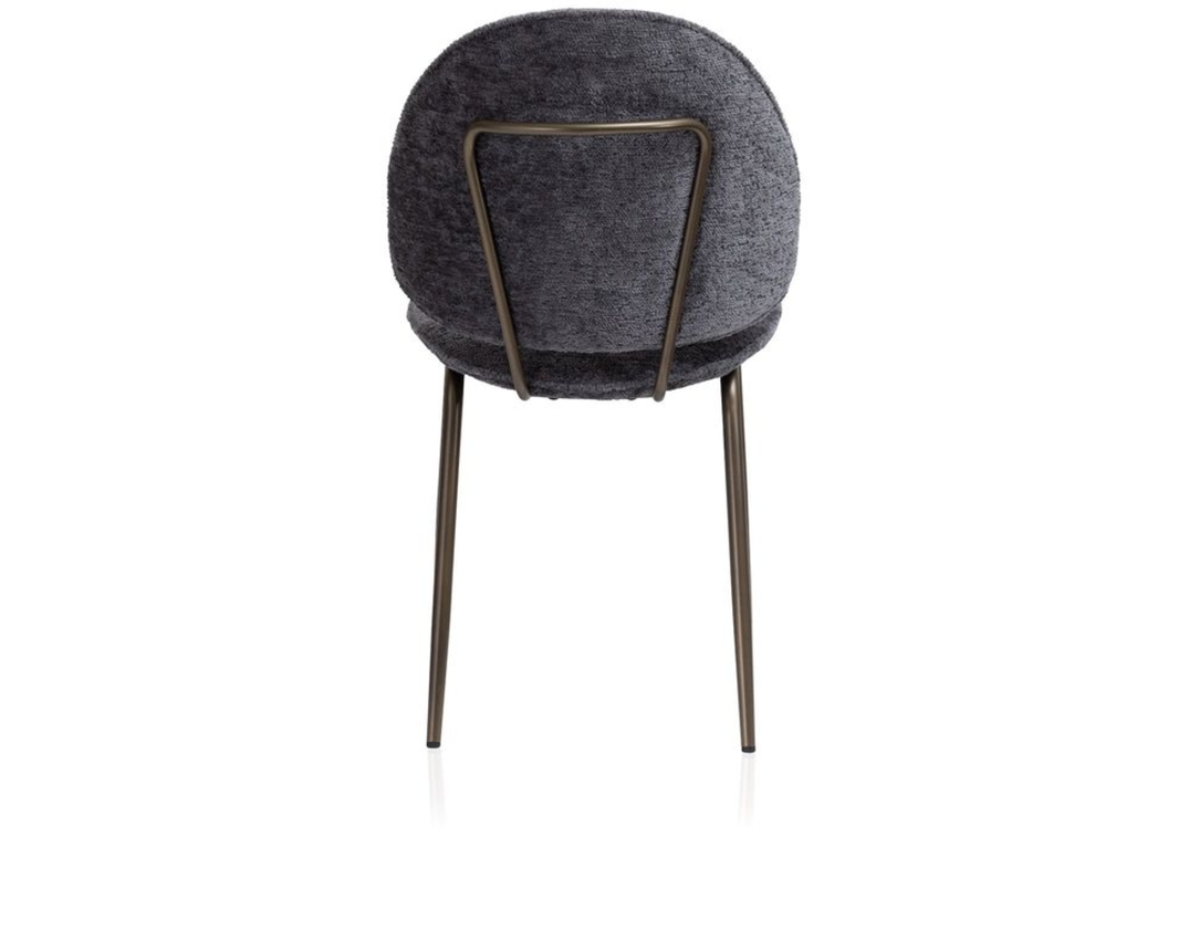 Coco Maison Stuhl "Kjel", anthrazit - Anthrazit - 4