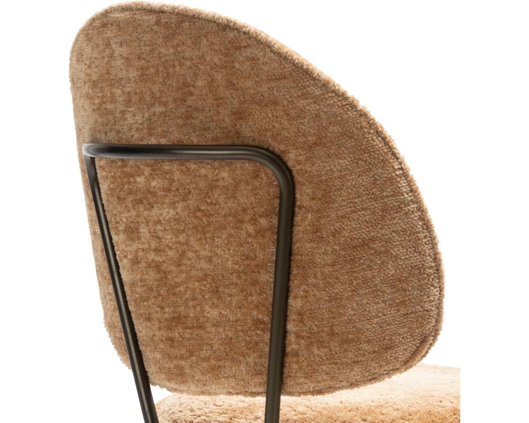 Coco Maison Tresenstuhl "Kjel", gelb - Ockergelb - 4