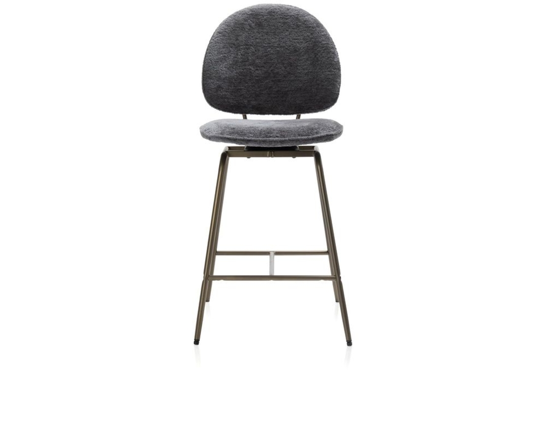 Coco Maison Tresenstuhl "Kjel",  anthrazit - Anthrazit - 1