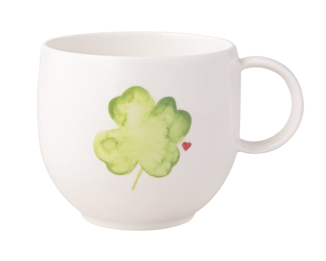 Villeroy & Boch Becher "With Love" mit Henkel - Weiß - 1