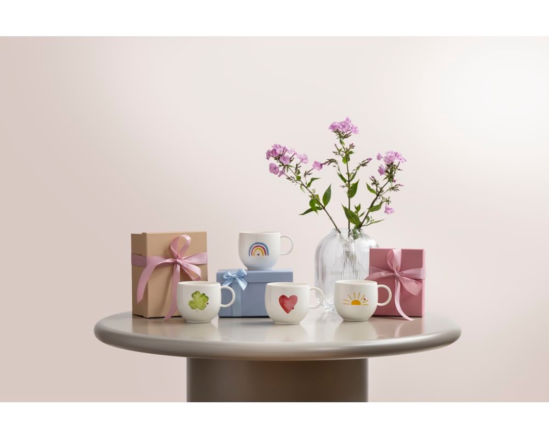 Villeroy & Boch Becher "With Love" mit Henkel - Weiß - 4