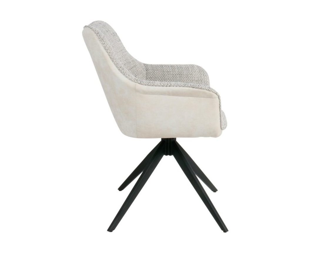 Drehsessel, leger, "Hallstadt" - Beige - 3