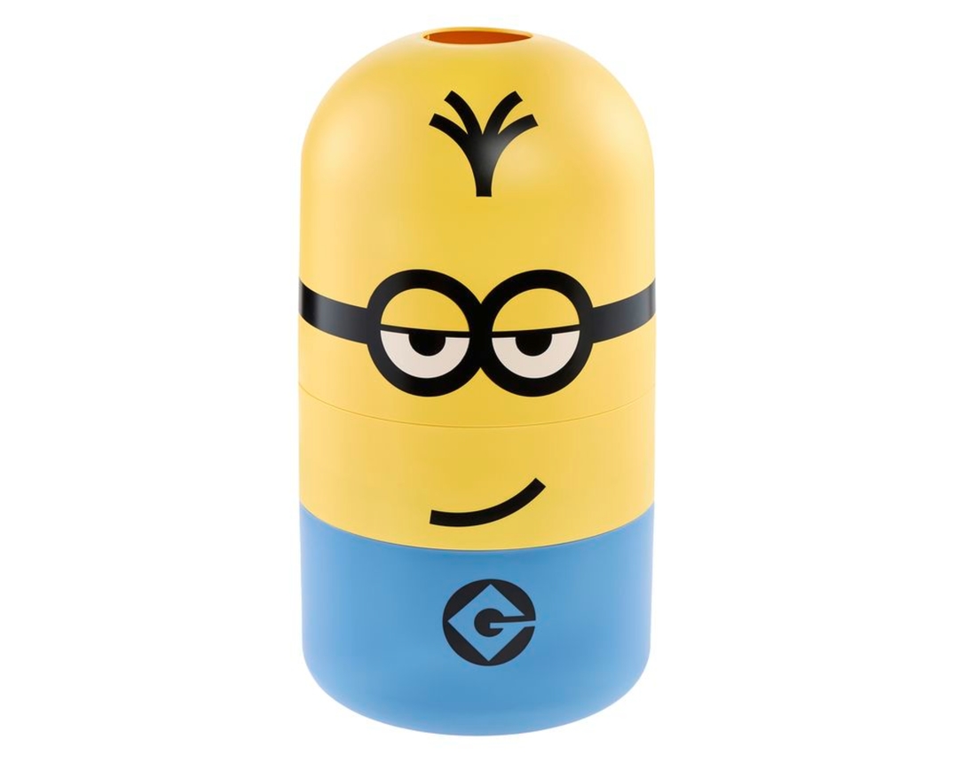 Aufbewahrungsbox "Kevin", ca. 10 Liter - Gelb/Blau - 1