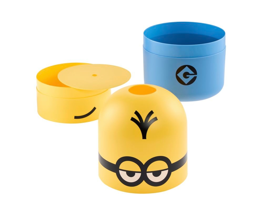 Aufbewahrungsbox "Kevin", ca. 10 Liter - Gelb/Blau - 2