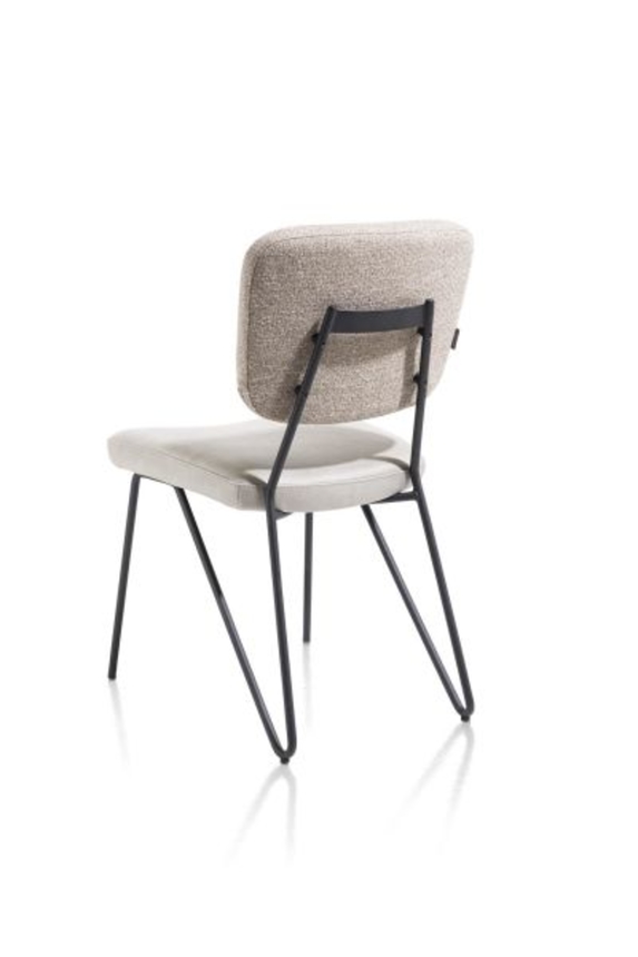 XOOON June, Stuhl + Taschenfederkern - Schwarz/ Anthrazit, Blau, Braun, Grau, Gruen, Orange, Pink, Rot, Taupe, Weiss, Gelb - 3